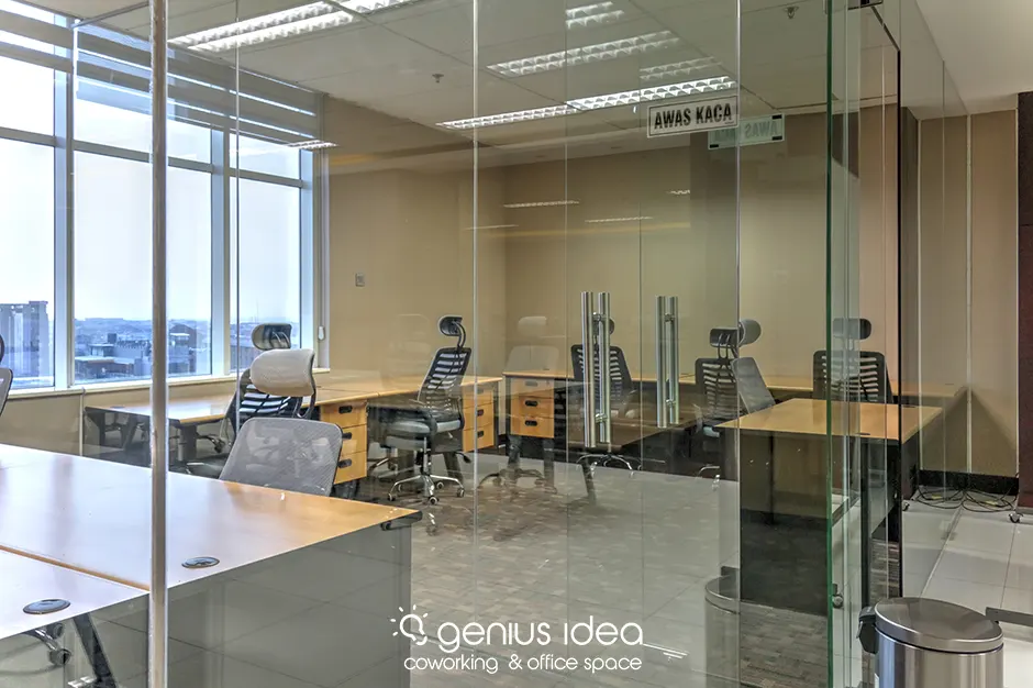 sewa kantor jangka pendek - Genius Idea @Dafam Space