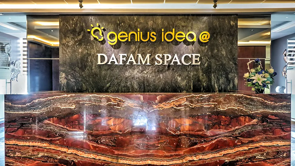 resepsionis dafam space